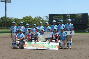準優勝：相馬東部スポーツ少年団野球部（福島県）