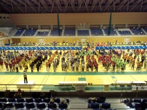 第4回スポーツ吹矢関東オープン大会開会式の写真